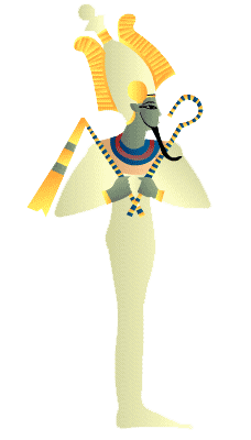 Osiris, an Ancient Egypt God.
